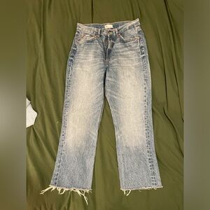 Zara TRF Straight Leg Jeans